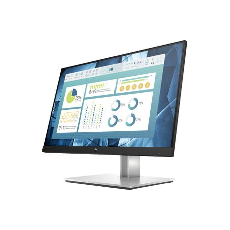 HP E22 G4 - E-Series - LED monitor - 22" (21.5" viewable) - 1920 x 1080 Full HD (1080p) @ 60 Hz - IPS - 250 cd / m² - 1000:1 - 5 ms - HDMI, VGA, DisplayPort - black - 1