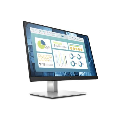 HP E22 G4 - E-Series - LED monitor - 22" (21.5" viewable) - 1920 x 1080 Full HD (1080p) @ 60 Hz - IPS - 250 cd / m² - 1000:1 - 5 ms - HDMI, VGA, DisplayPort - black - 2