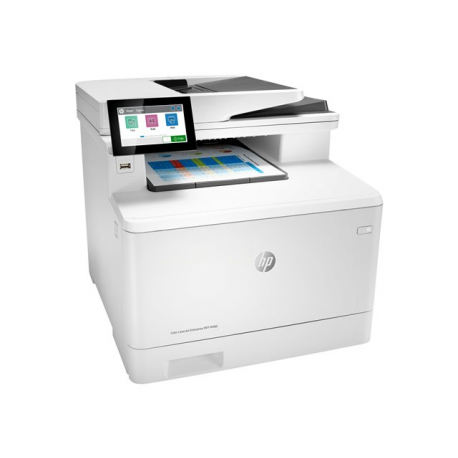 HP Color LaserJet Enterprise MFP M480f - Multifunction printer - colour - laser - Legal (216 x 356 mm) (original) - A4 / Legal (media) - up to 27 ppm (copying) - up to 27 ppm (printing) - 300 sheets - 33.6 Kbps - USB 2.0, Gigabit LAN, USB 2.0 host - 2