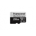 Transcend 340S - Flash memory card - 256 GB - A2 / Video Class V30 / UHS-I U3 / Class10 - microSDXC