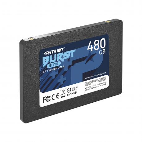 Patriot Burst Elite - SSD - 480 GB - internal - 2.5" - SATA 6Gb / s - 1
