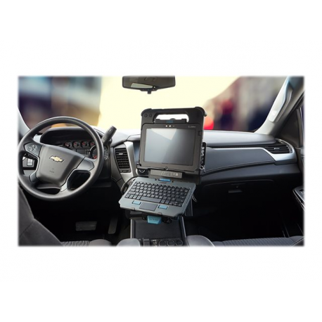 Gamber-Johnson Vehicle Docking Station (5x RF-SMA) - Docking station - VGA, HDMI - 10Mb LAN - for Zebra XPAD L10; XSLATE L10 - 6
