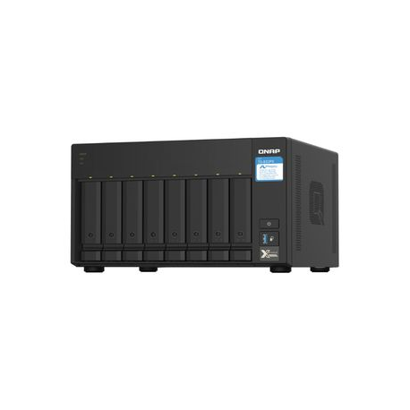 QNAP TS-832PX-4G - NAS server - 8 bays - SATA 6Gb / s - RAID 0, 1, 5, 6, 10, 50, JBOD, 60 - RAM 4 GB - Gigabit Ethernet  /  2.5 Gigabit Ethernet  /  10 Gigabit Ethernet - iSCSI - 0