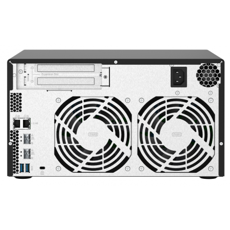 QNAP TS-832PX-4G - NAS server - 8 bays - SATA 6Gb / s - RAID 0, 1, 5, 6, 10, 50, JBOD, 60 - RAM 4 GB - Gigabit Ethernet  /  2.5 Gigabit Ethernet  /  10 Gigabit Ethernet - iSCSI - 6