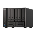 QNAP TS-H973AX-8G - NAS server - 9 bays - SATA 6Gb / s - RAID 0, 1, 5, 6, 10, 50, JBOD, 60, RAID TP - RAM 8 GB - 2.5 Gigabit Ethernet / 10 Gigabit Ethernet - iSCSI