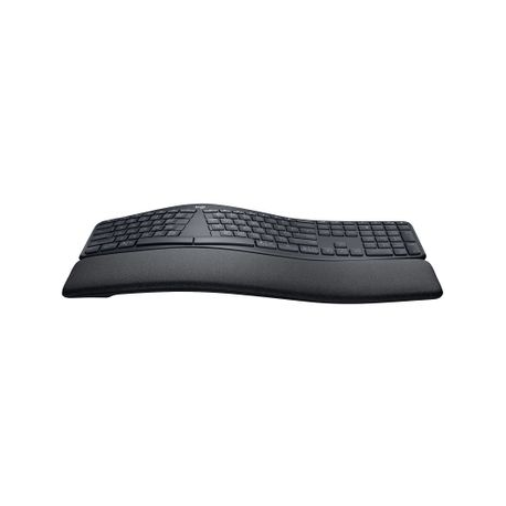 Logitech ERGO K860 - Keyboard - wireless - 2.4 GHz, Bluetooth 5.0 - QWERTY - US International - graphite - 0