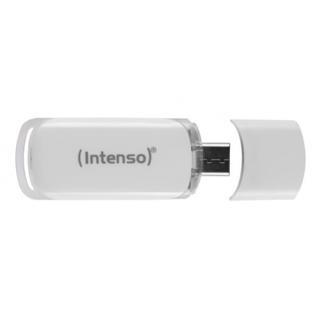 Intenso Flash Line - USB flash drive - 32 GB - USB-C 3.1 Gen 1 - white - 0