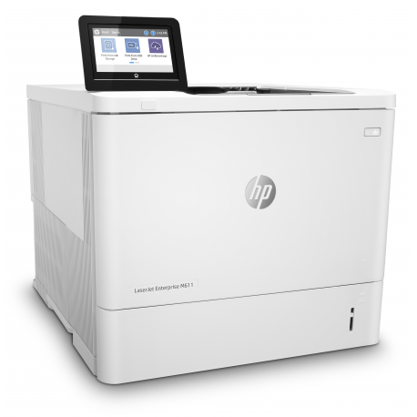 HP LaserJet Enterprise M611dn - Printer - B/W - Duplex - laser - A4/Legal - 1200 x 1200 dpi - up to 61 ppm - capacity: 650 sheets - USB 2.0, Gigabit LAN, USB 2.0 host - 28