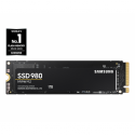 Samsung 980 MZ-V8V1T0BW - Solid state drive - encrypted - 1 TB - internal - M.2 2280 - PCI Express 3.0 x4 (NVMe) - 256-bit AES - TCG Opal Encryption