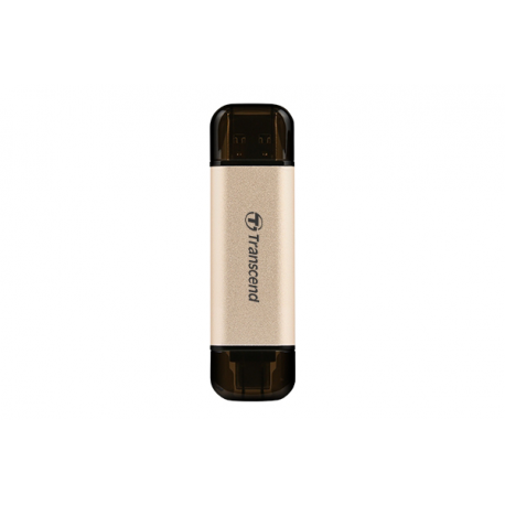 Transcend JetFlash 930C - USB flash drive - 256 GB - USB 3.2 Gen 1 / USB-C - gold - 0