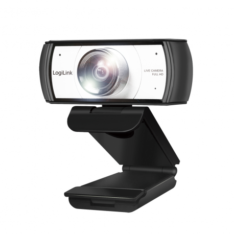 LogiLink Conference HD - Web camera - colour - 2 MP - 1920 x 1080 - fixed focal - audio - USB 2.0 - MJPEG - 0