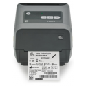 Zebra ZD421t - Label printer - thermal transfer - Roll (11.2 cm) - 203 dpi - up to 152 mm / sec - USB 2.0, USB host, NFC, Wi-Fi(ac), Bluetooth 4.1, Bluetooth LE - grey