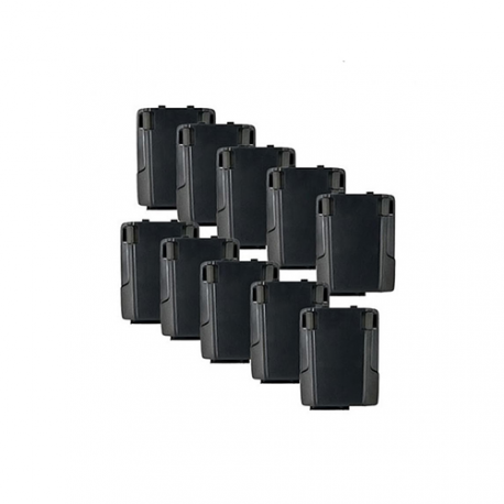 Zebra PowerPrecision Plus - Handheld battery - Lithium Ion - 4620 mAh (pack of 10) - for Symbol TC70; Zebra TC70, TC70X, TC72, TC75, TC75X, TC77 - 1