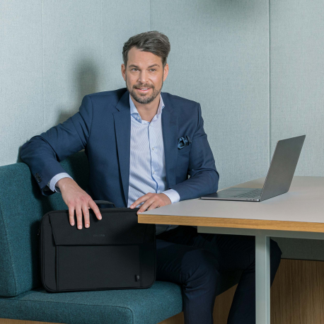 DICOTA Eco Multi BASE - Notebook carrying case - 15" - 17.3" - black - 3