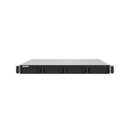 QNAP TS-432PXU - NAS server - 4 bays - rack-mountable - SATA 6Gb/s - RAID 0, 1, 5, 6, 10, JBOD - RAM 2 GB - 2.5 Gigabit Ethernet / 10 Gigabit Ethernet - iSCSI - 1U - 0