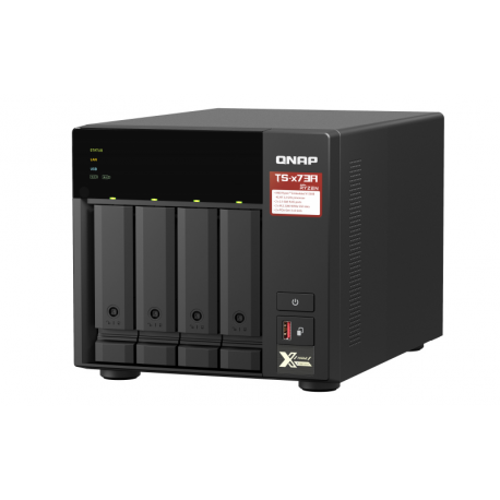 QNAP TS-473A - NAS server - 4 bays - SATA 6Gb/s - RAM 8 GB - 2.5 Gigabit Ethernet - 1