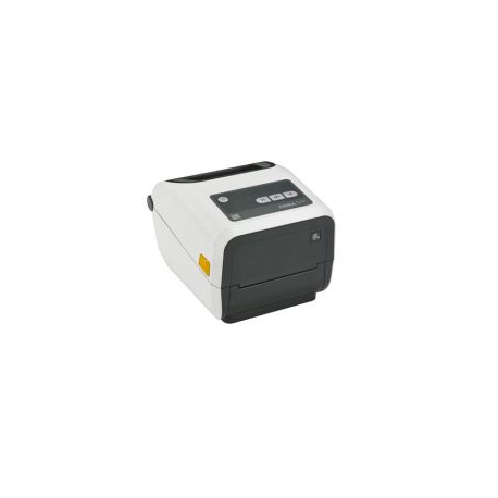 Zebra ZD421d - Healthcare - label printer - direct thermal - Roll (10.8cm) - 300 dpi - up to 102 mm / sec - USB 2.0, LAN, USB host, NFC, Bluetooth LE - white - 0
