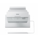 Epson EB-725Wi - 3LCD projector - 4000 lumens (white) - 4000 lumens (colour) - WXGA (1280 x 800) - 16:10 - 720p - ultra short-throw lens - 802.11a / b / g / n / ac wireless / LAN / Miracast - white