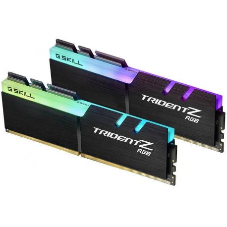 G.Skill TridentZ RGB Series - AMD Edition - DDR4 - kit - 16 GB: 2 x 8 GB - DIMM 288-pin - 3600 MHz / PC4-28800 - CL18 - 1.35 V - unbuffered - non-ECC - 1