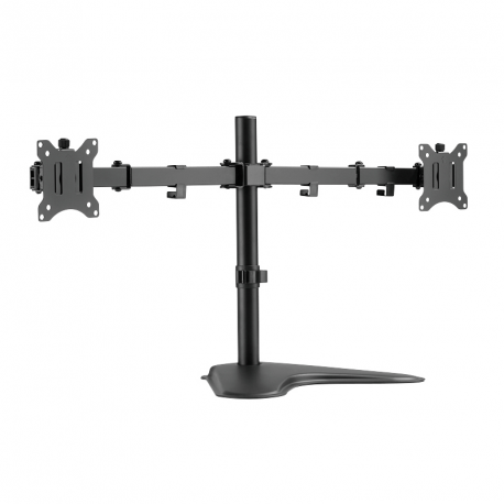 LogiLink - Stand for 2 LCD displays (adjustable arm) - black - screen size: 17"-32" - desktop - 4