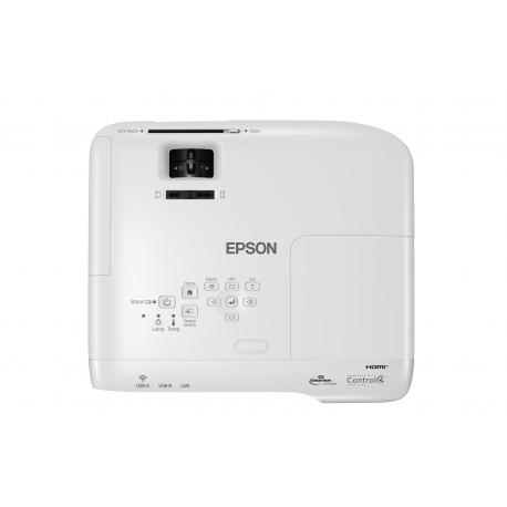 Epson EB-982W - 3LCD projector - 4200 lumens (white) - 4200 lumens (colour) - WXGA (1280 x 800) - 16:10 - LAN - 28