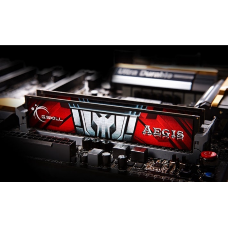 G.Skill AEGIS F3-1600C11D-16GIS - DDR3 - kit - 16 GB: 2 x 8 GB - DIMM 240-pin - 1600 MHz / PC3-12800 - CL11 - 1.5 V - unbuffered - non-ECC - 2