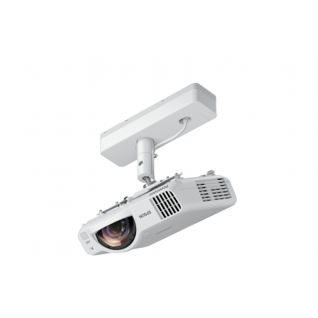 Epson EB-L200SX - 3LCD projector - 3600 lumens (white) - 3600 lumens (colour) - XGA (1024 x 768) - 4:3 - 802.11a / b / g / n / ac wireless  /  LAN /  Miracast - white - 8