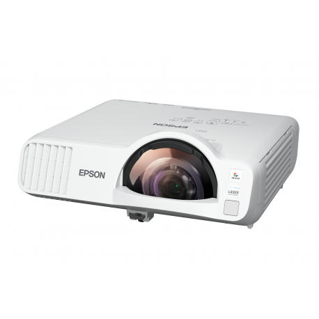 Epson EB-L200SX - 3LCD projector - 3600 lumens (white) - 3600 lumens (colour) - XGA (1024 x 768) - 4:3 - 802.11a / b / g / n / ac wireless  /  LAN /  Miracast - white - 9