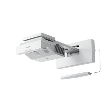 Epson EB-735Fi - 3LCD projector - 3600 lumens (white) - 3600 lumens (colour) - Full HD (1920 x 1080) - 16:9 - 1080p - ultra short-throw lens - 802.11a / b / g / n / ac wireless  /  LAN /  Miracast - white - 0