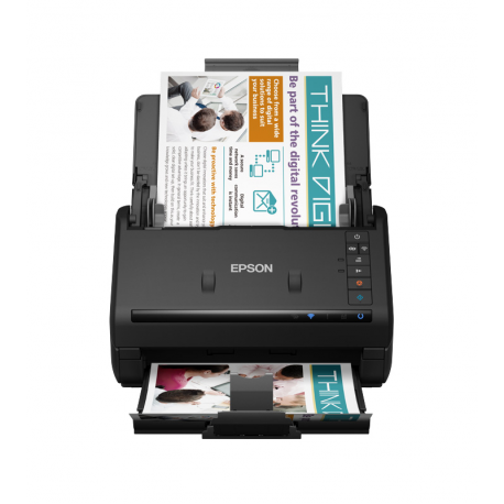 Epson WorkForce ES-500W II - Document scanner - Contact Image Sensor (CIS) - Duplex - 215.9 x 6069 mm - 600 dpi x 600 dpi - up to 35 ppm (mono) / up to 35 ppm (colour) - ADF (100 sheets) - up to 4000 scans per day - USB 3.0, Wi-Fi(n) - 0