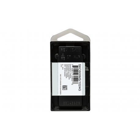 Kingston KC600 - Solid state drive - encrypted - 1024 GB - internal - mSATA - SATA 6Gb/s - 256-bit AES - Self-Encrypting Drive (SED), TCG Opal Encryption - 2