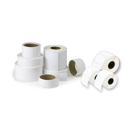 DTM Label Roll 850x4in x3in Poly White Matte Advanced. Size: 102 x 76 mm. For LX6x0e Serie Printers and for LX800e to LX200e - 1