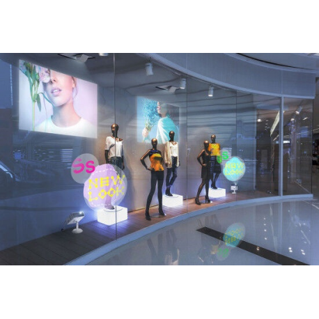 Epson EB-805F - 3LCD projector - 5000 lumens (white) - 5000 lumens (colour) - Full HD (1920 x 1080) - 16:9 - 1080p - ultra short-throw lens - LAN - black - 4