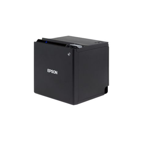 Epson TM m50 (132) - Receipt printer - thermal line - Roll (7.95 cm) - 180 x 180 dpi - up to 350 mm / sec - USB 2.0, LAN, serial, USB 2.0 host - cutter - black - 3