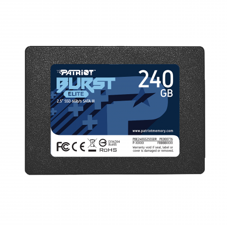 Patriot Burst Elite - SSD - 240 GB - internal - 2.5" - SATA 6Gb / s - 4