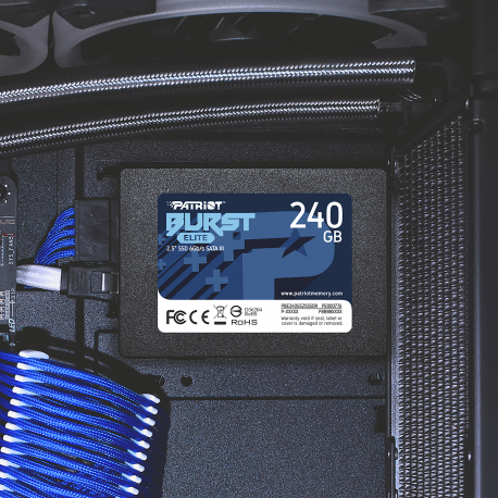 Patriot Burst Elite - SSD - 240 GB - internal - 2.5" - SATA 6Gb / s - 5