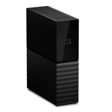 WD My Book WDBBGB0180HBK - Hard drive - encrypted - 18 TB - external (desktop) - USB 3.0 - 256-bit AES - black - 5