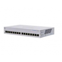 Cisco Business 110 Series 110-16T - Switch - unmanaged - 16 x 10 / 100 / 1000 - desktop, rack-mountable, wall-mountable