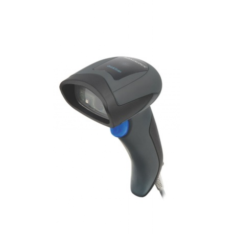 Datalogic QuickScan QD2590 - Kit - barcode scanner - handheld - 2D imager - 60 frames  /  sec - decoded - keyboard wedge, RS-232, USB - 3