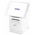Epson TM m30II-S (011) - Receipt printer - thermal line - Roll (7.95 cm) - 203 x 203 dpi - up to 250 mm / sec - USB 2.0, LAN, USB 2.0 host, Lightning - cutter - white