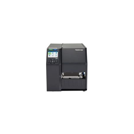 Printronix Auto ID T6204e - Label printer - direct thermal  /  thermal transfer - Roll (11.43 cm) - 203 dpi - up to 356 mm / sec - USB 2.0, LAN, serial, USB 2.0 host - 0