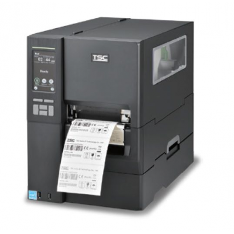 TSC MH341T - Label printer - direct thermal  /  thermal transfer - Roll (11.4 cm) - 300 dpi - up to 305 mm / sec - USB 2.0, LAN, serial, USB host - 0