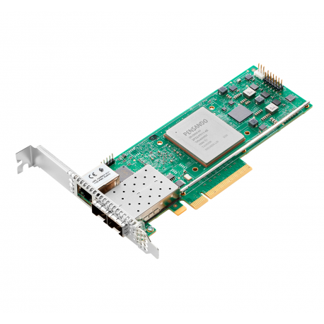 Pensando Distributed Services Platform DSC-25 Card - Network adapter - PCIe 3.0 x8 - 10Gb Ethernet  /  25Gb Ethernet SFP28 x 2 - for Nimble Storage dHCI Small Solution with HPE ProLiant DL360 Gen10; ProLiant DL360 Gen10 - 0