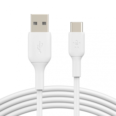 Belkin BOOST CHARGE - USB cable - USB-C (M) to USB (M) - 1 m - white - 1