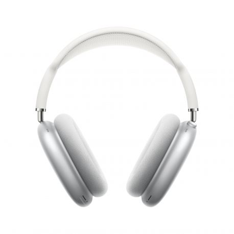 Apple AirPods Max - Headphones with mic - full size - Bluetooth - wireless - active noise cancelling - silver - for iPad / iPhone / iPod / TV / Watch - 1