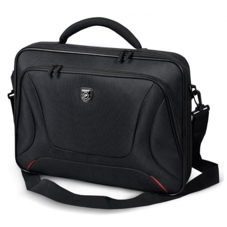 PORT COURCHEVEL Clamshell - Notebook carrying case - 15.6" - black - 1