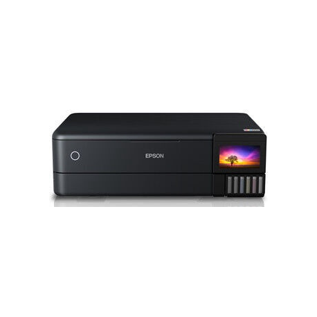 Epson EcoTank L8180 - Multifunction printer - colour - ink-jet - A3 (media) - up to 16 ppm (printing) - 100 sheets - USB, LAN, USB host, Wi-Fi(ac) - 0