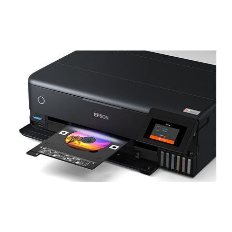 Epson EcoTank L8180 - Multifunction printer - colour - ink-jet - A3 (media) - up to 16 ppm (printing) - 100 sheets - USB, LAN, USB host, Wi-Fi(ac) - 1