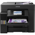 Epson EcoTank L6570 - Multifunction printer - colour - ink-jet - A4 (210 x 297 mm), Legal (216 x 356 mm) (original) - A4 / Legal (media) - up to 25 ppm (printing) - 550 sheets - 33.6 Kbps - USB 2.0, Gigabit LAN, USB 2.0 host, Wi-Fi(ac) - black