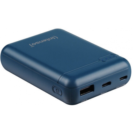 Intenso XS10000 - Power bank - 10000 mAh - 3.1 A - 2 output connectors (USB, USB-C) - petrol - 2